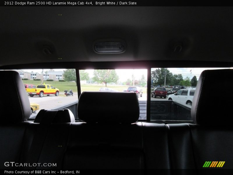 Bright White / Dark Slate 2012 Dodge Ram 2500 HD Laramie Mega Cab 4x4