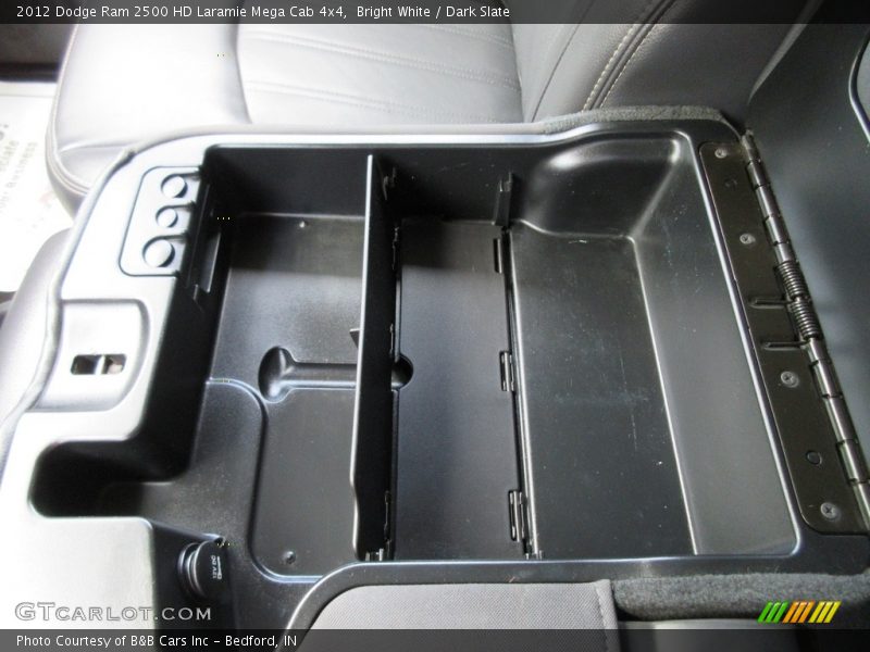 Bright White / Dark Slate 2012 Dodge Ram 2500 HD Laramie Mega Cab 4x4