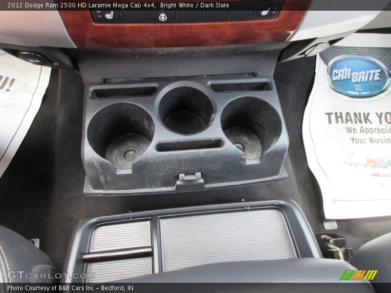 Bright White / Dark Slate 2012 Dodge Ram 2500 HD Laramie Mega Cab 4x4