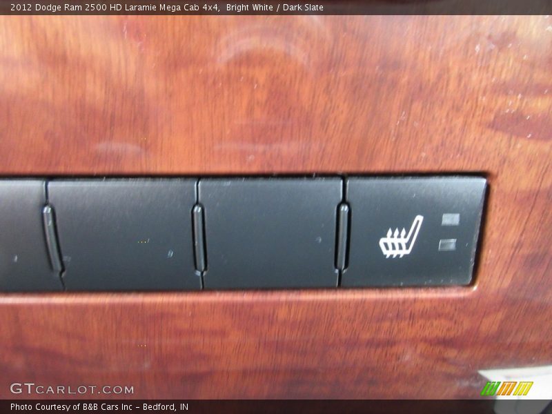 Bright White / Dark Slate 2012 Dodge Ram 2500 HD Laramie Mega Cab 4x4