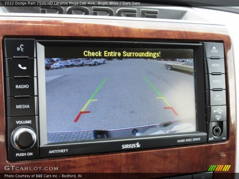 Bright White / Dark Slate 2012 Dodge Ram 2500 HD Laramie Mega Cab 4x4
