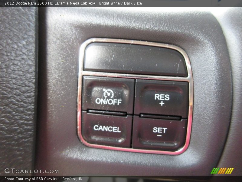 Bright White / Dark Slate 2012 Dodge Ram 2500 HD Laramie Mega Cab 4x4