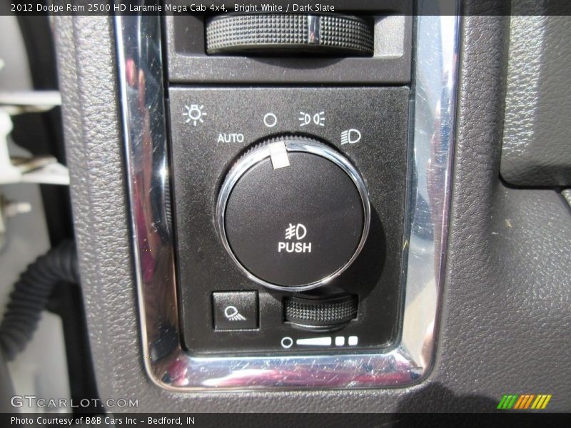 Bright White / Dark Slate 2012 Dodge Ram 2500 HD Laramie Mega Cab 4x4
