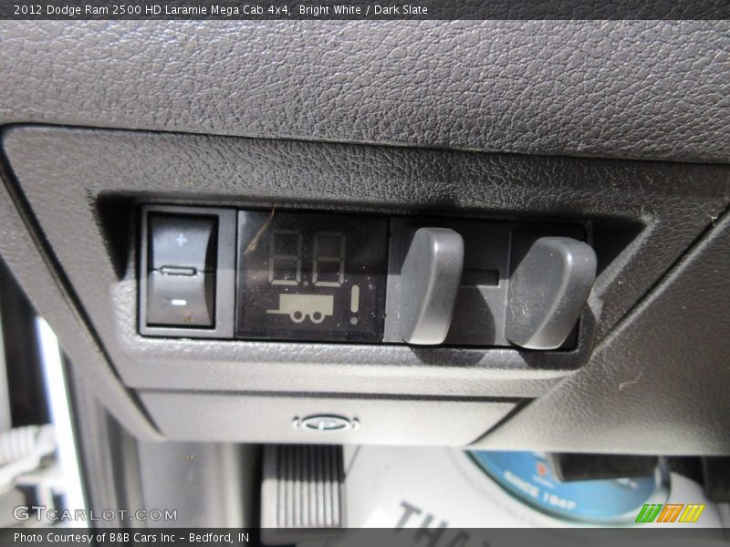 Bright White / Dark Slate 2012 Dodge Ram 2500 HD Laramie Mega Cab 4x4