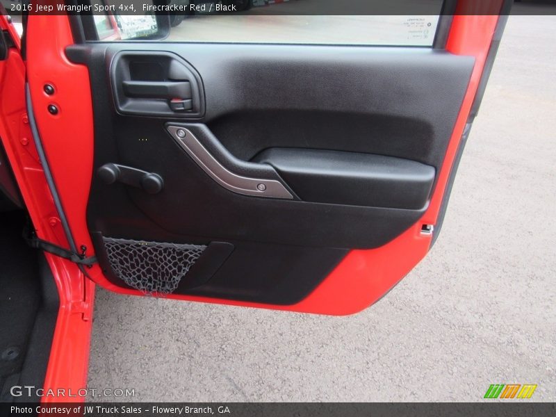 Firecracker Red / Black 2016 Jeep Wrangler Sport 4x4