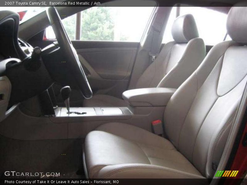 Barcelona Red Metallic / Ash 2007 Toyota Camry SE