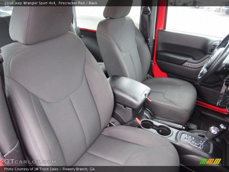 Firecracker Red / Black 2016 Jeep Wrangler Sport 4x4