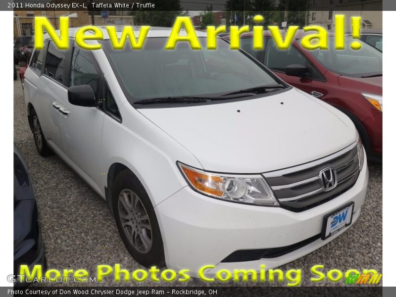 Taffeta White / Truffle 2011 Honda Odyssey EX-L