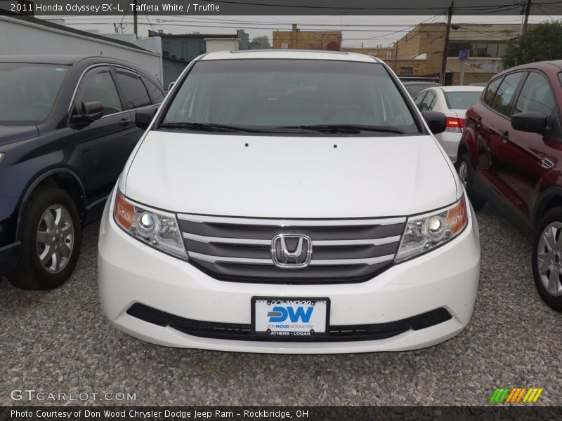 Taffeta White / Truffle 2011 Honda Odyssey EX-L