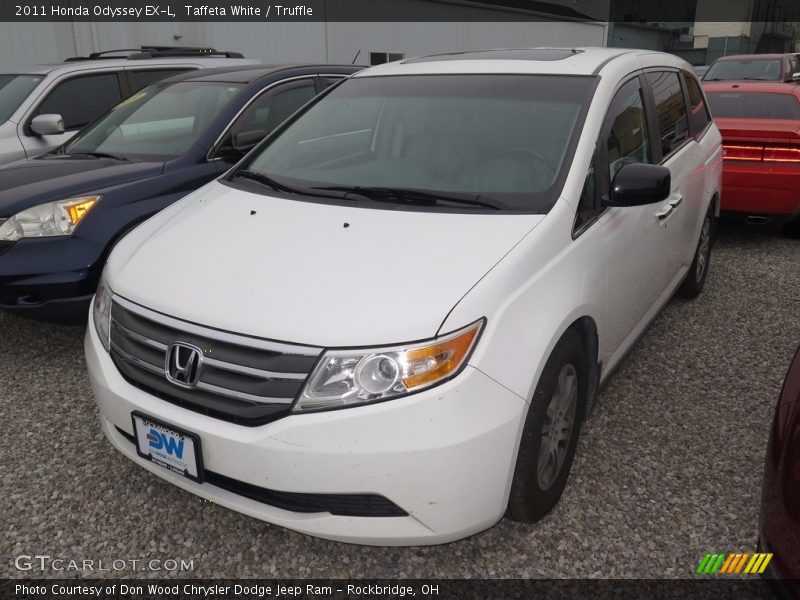 Taffeta White / Truffle 2011 Honda Odyssey EX-L