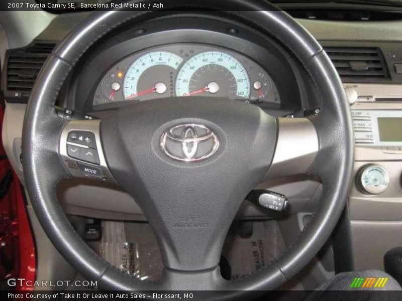Barcelona Red Metallic / Ash 2007 Toyota Camry SE