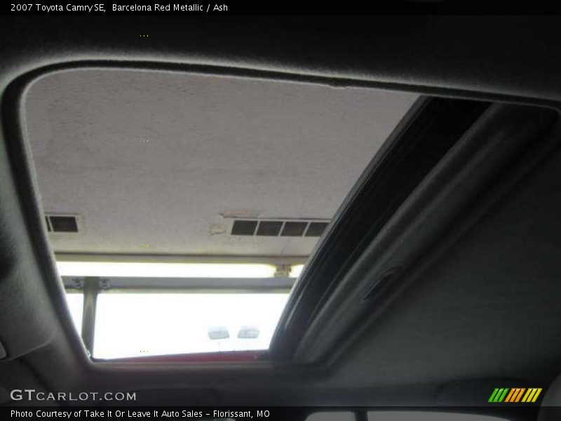 Barcelona Red Metallic / Ash 2007 Toyota Camry SE