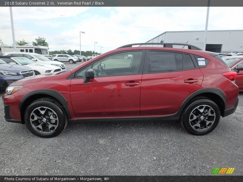 Venetian Red Pearl / Black 2018 Subaru Crosstrek 2.0i