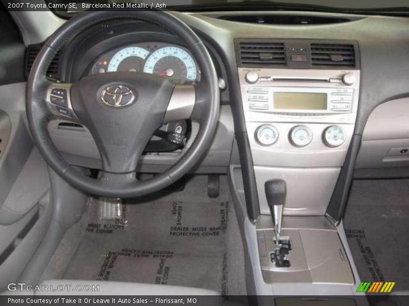 Barcelona Red Metallic / Ash 2007 Toyota Camry SE