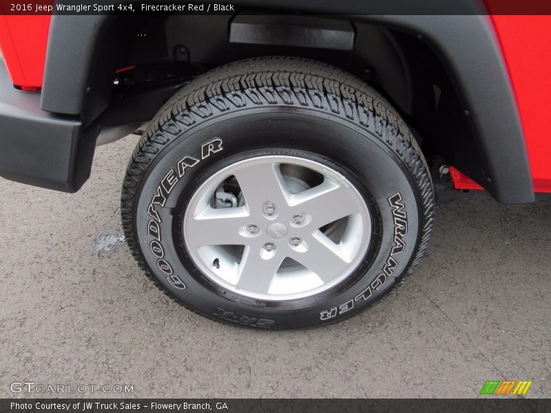 Firecracker Red / Black 2016 Jeep Wrangler Sport 4x4