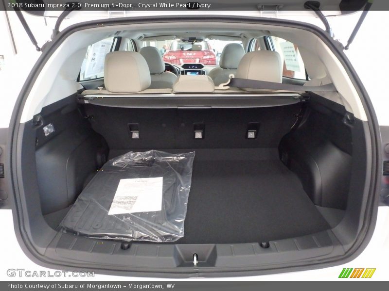 Crystal White Pearl / Ivory 2018 Subaru Impreza 2.0i Premium 5-Door