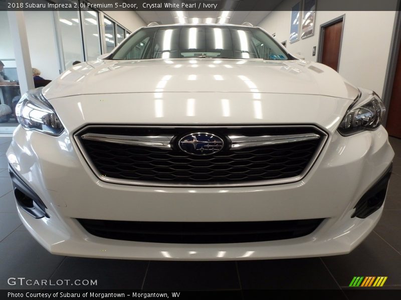 Crystal White Pearl / Ivory 2018 Subaru Impreza 2.0i Premium 5-Door
