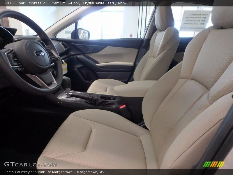  2018 Impreza 2.0i Premium 5-Door Ivory Interior