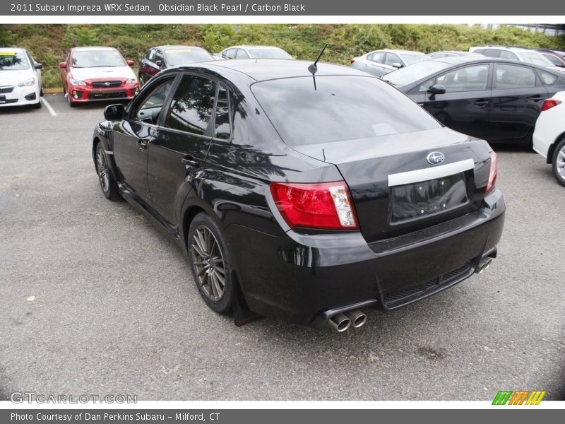 Obsidian Black Pearl / Carbon Black 2011 Subaru Impreza WRX Sedan