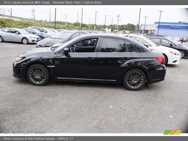 Obsidian Black Pearl / Carbon Black 2011 Subaru Impreza WRX Sedan