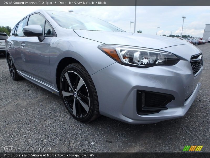 Ice Silver Metallic / Black 2018 Subaru Impreza 2.0i Sport 5-Door