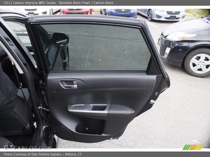 Obsidian Black Pearl / Carbon Black 2011 Subaru Impreza WRX Sedan