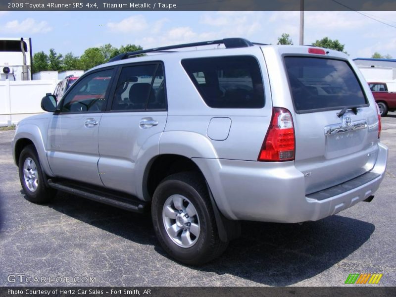Titanium Metallic / Taupe 2008 Toyota 4Runner SR5 4x4