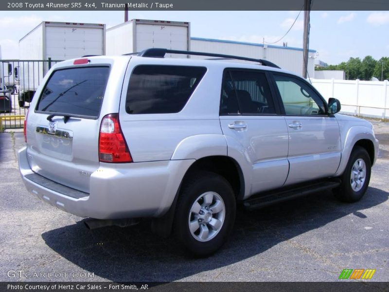 Titanium Metallic / Taupe 2008 Toyota 4Runner SR5 4x4