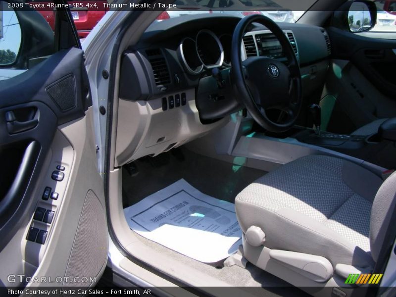 Titanium Metallic / Taupe 2008 Toyota 4Runner SR5 4x4