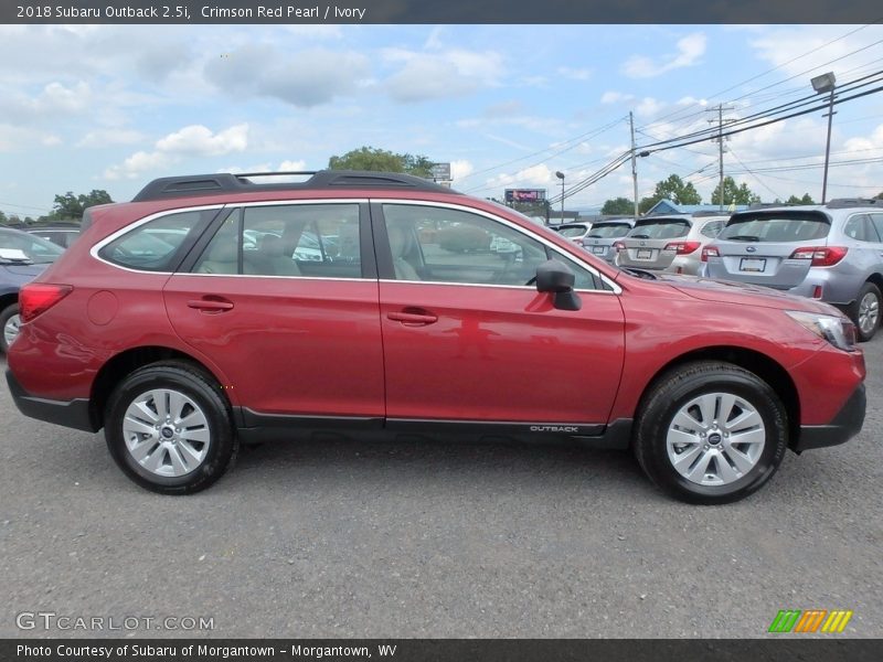  2018 Outback 2.5i Crimson Red Pearl
