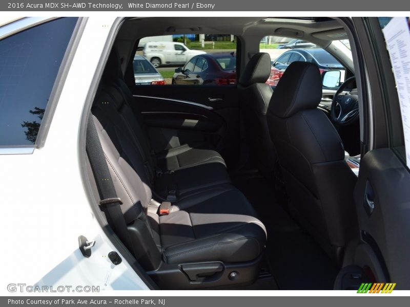 White Diamond Pearl / Ebony 2016 Acura MDX SH-AWD Technology