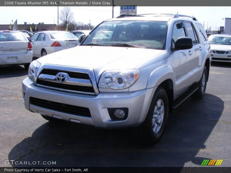 Titanium Metallic / Stone Gray 2008 Toyota 4Runner SR5 4x4