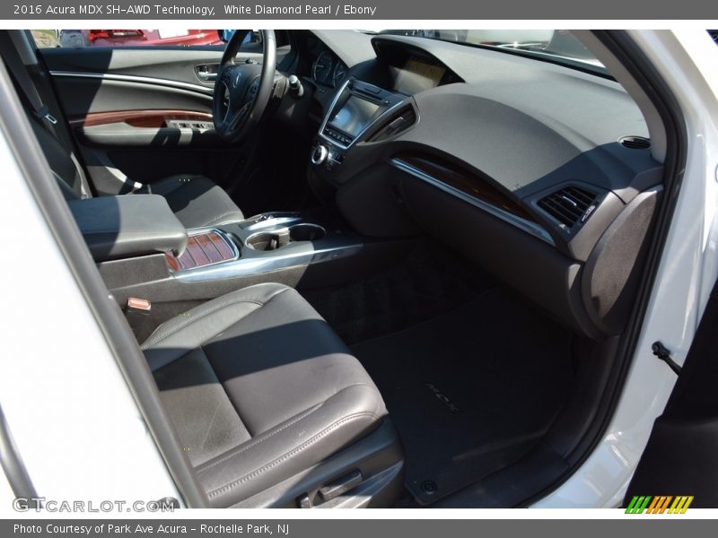 White Diamond Pearl / Ebony 2016 Acura MDX SH-AWD Technology