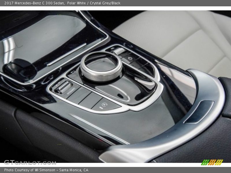 Polar White / Crystal Grey/Black 2017 Mercedes-Benz C 300 Sedan