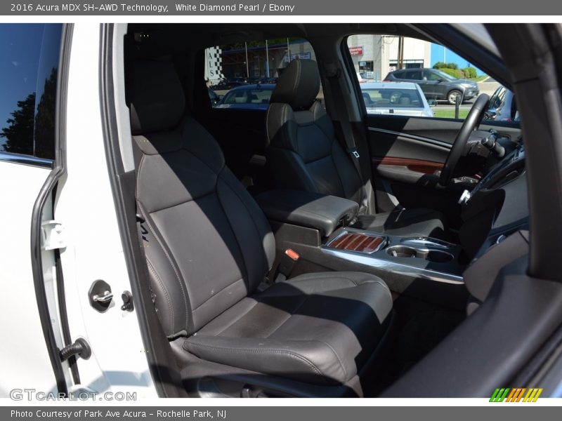 White Diamond Pearl / Ebony 2016 Acura MDX SH-AWD Technology