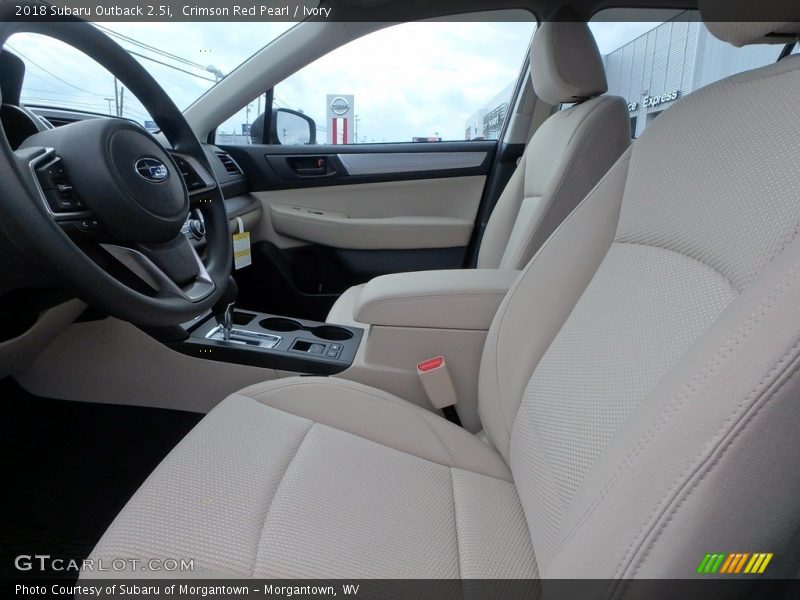 Crimson Red Pearl / Ivory 2018 Subaru Outback 2.5i