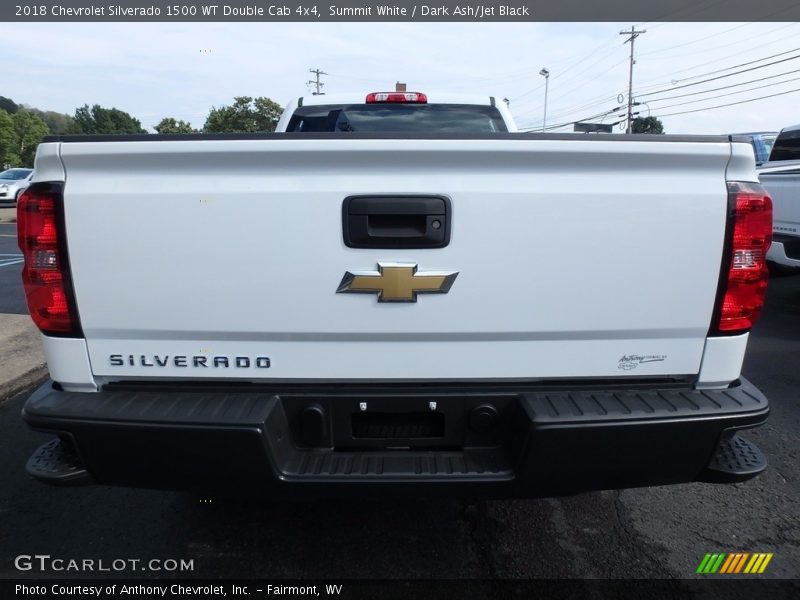 Summit White / Dark Ash/Jet Black 2018 Chevrolet Silverado 1500 WT Double Cab 4x4