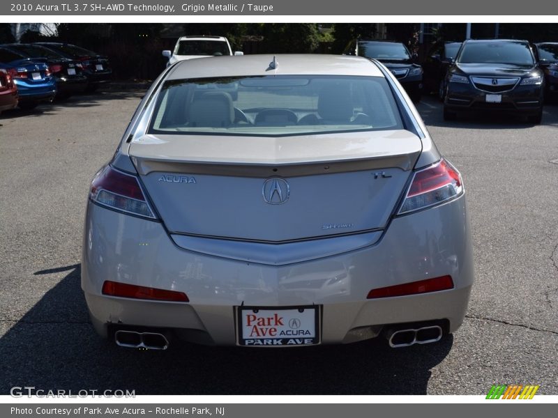 Grigio Metallic / Taupe 2010 Acura TL 3.7 SH-AWD Technology