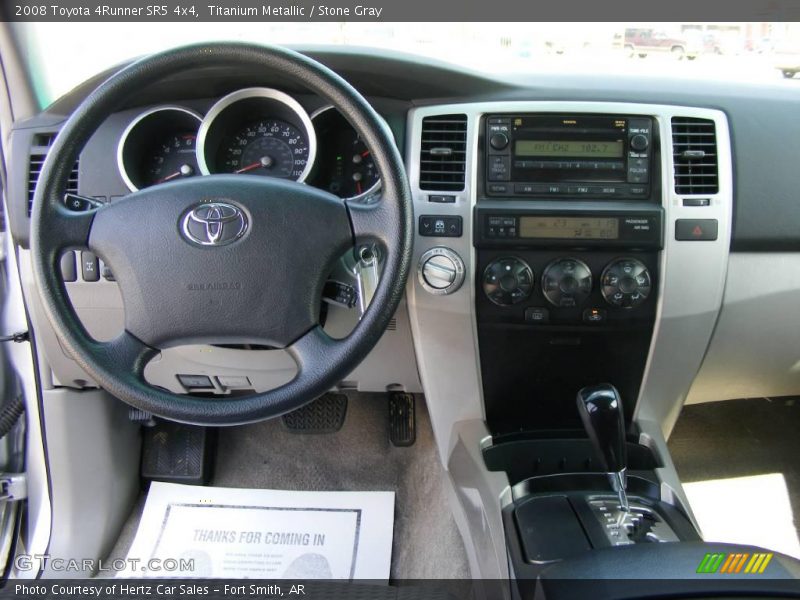 Titanium Metallic / Stone Gray 2008 Toyota 4Runner SR5 4x4