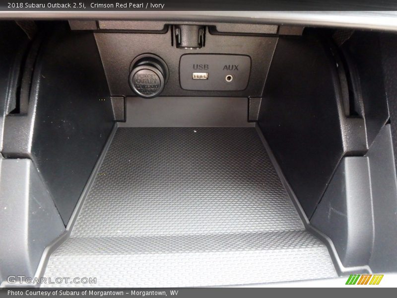 Crimson Red Pearl / Ivory 2018 Subaru Outback 2.5i