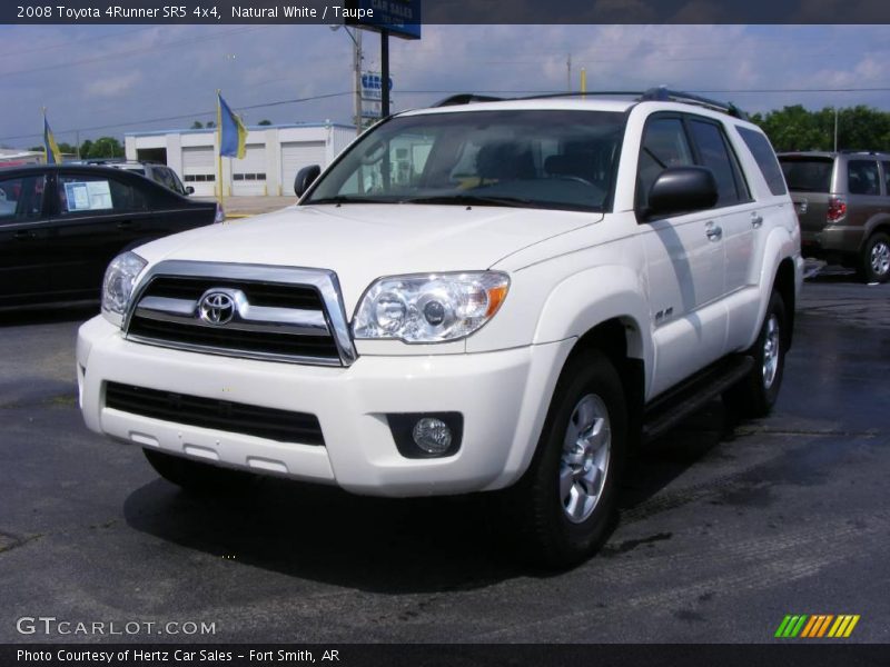 Natural White / Taupe 2008 Toyota 4Runner SR5 4x4