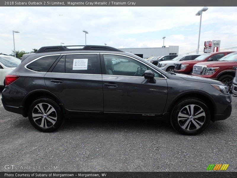 Magnetite Gray Metallic / Titanium Gray 2018 Subaru Outback 2.5i Limited