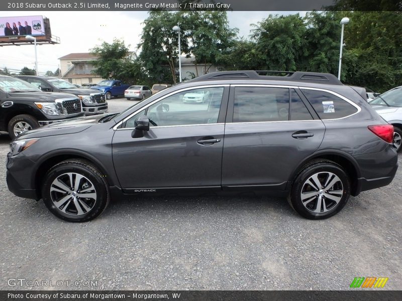 Magnetite Gray Metallic / Titanium Gray 2018 Subaru Outback 2.5i Limited