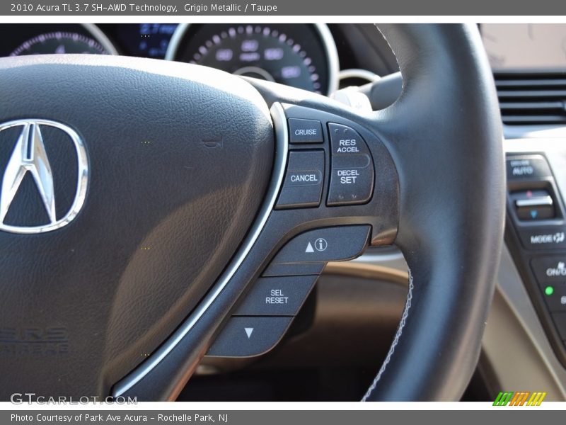 Grigio Metallic / Taupe 2010 Acura TL 3.7 SH-AWD Technology