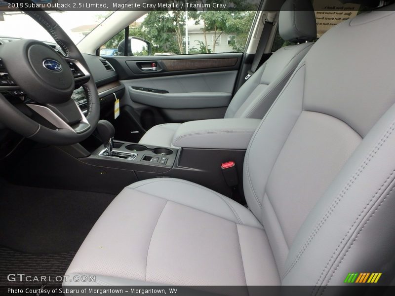 Front Seat of 2018 Outback 2.5i Limited