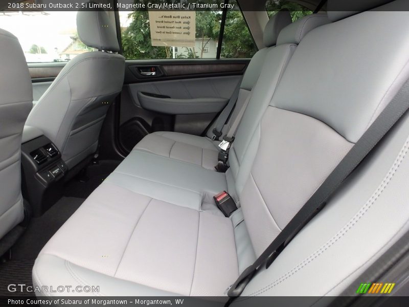 Rear Seat of 2018 Outback 2.5i Limited