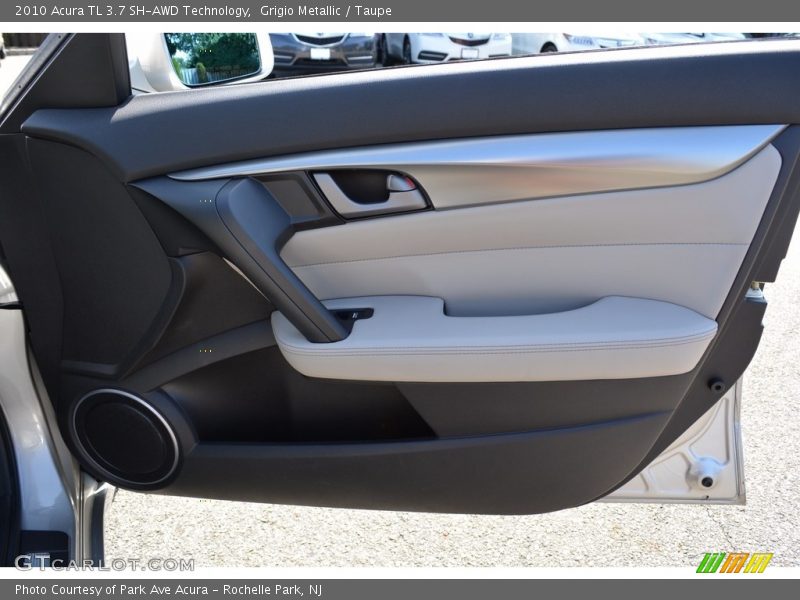 Grigio Metallic / Taupe 2010 Acura TL 3.7 SH-AWD Technology