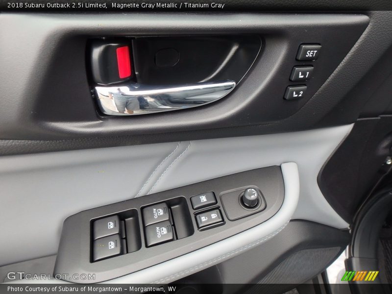 Controls of 2018 Outback 2.5i Limited