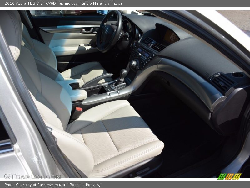 Grigio Metallic / Taupe 2010 Acura TL 3.7 SH-AWD Technology