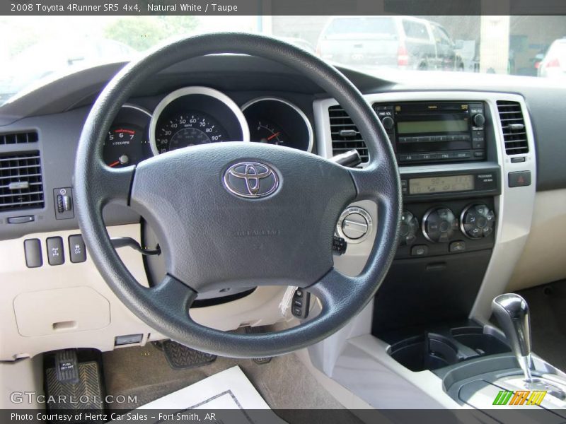 Natural White / Taupe 2008 Toyota 4Runner SR5 4x4
